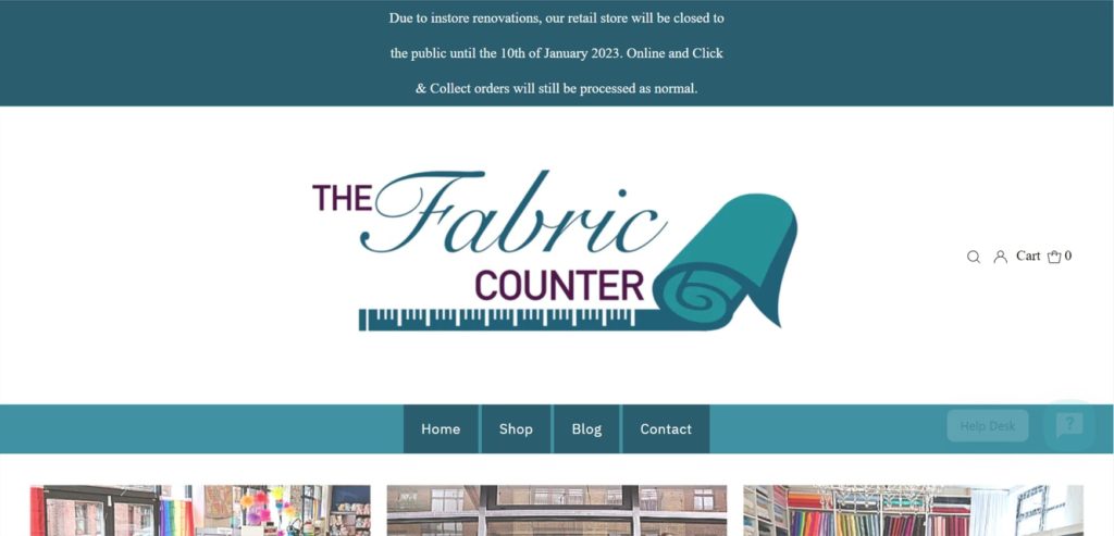 The Fabric Counter's Homepage