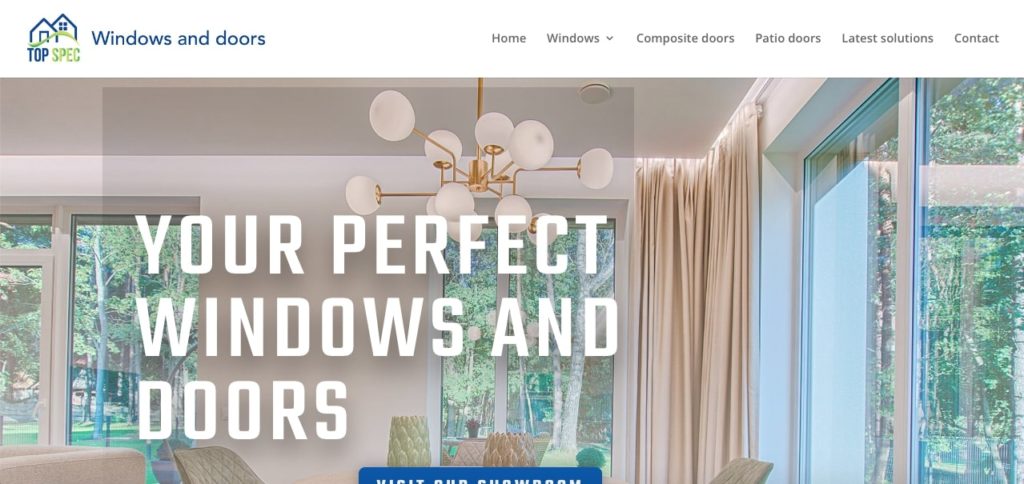 Top Spec Windows and Doors Homepage