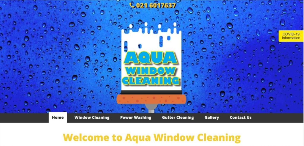 Aqua Window Cleaning's Homepage
