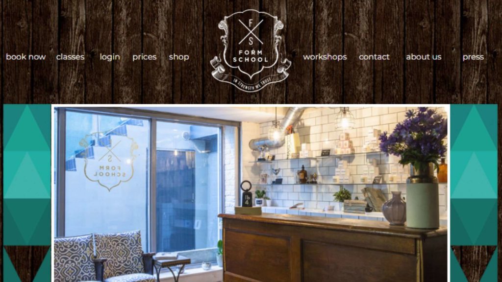 Form School's Homepage