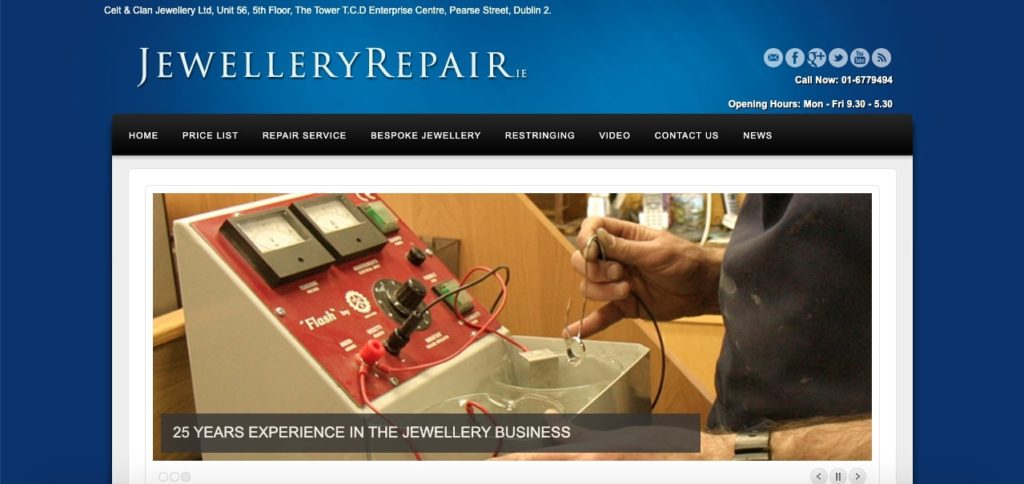 JewelleryRepair.ie's Homepage