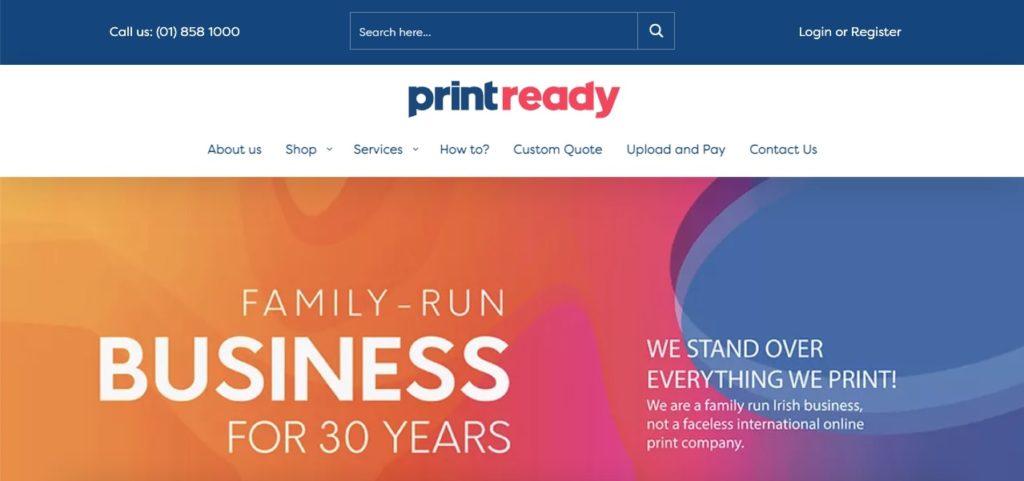 Print Ready's Homepage