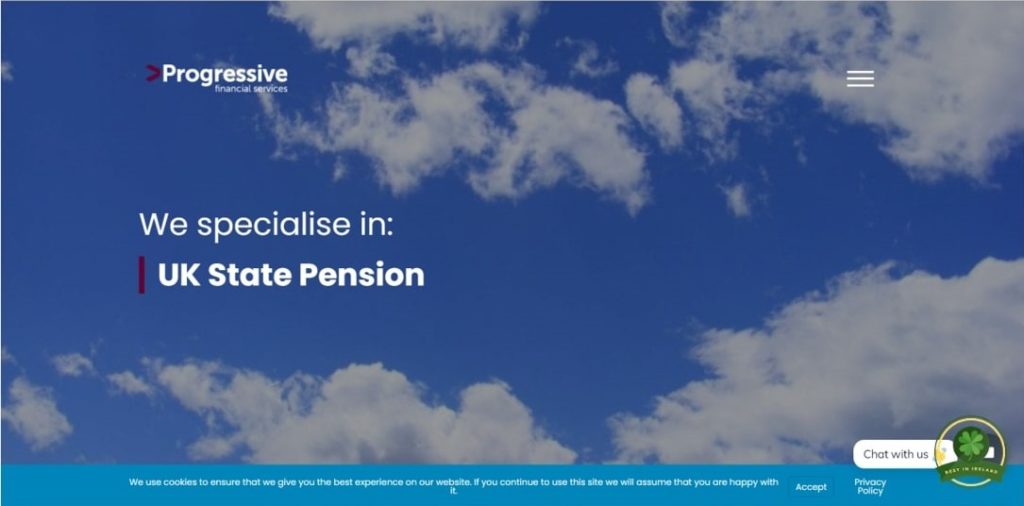 Progressive Financial Services Homepage