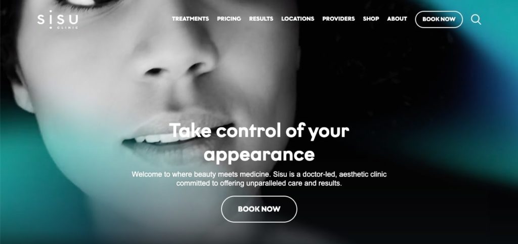 Sisu Clinic's Homepage