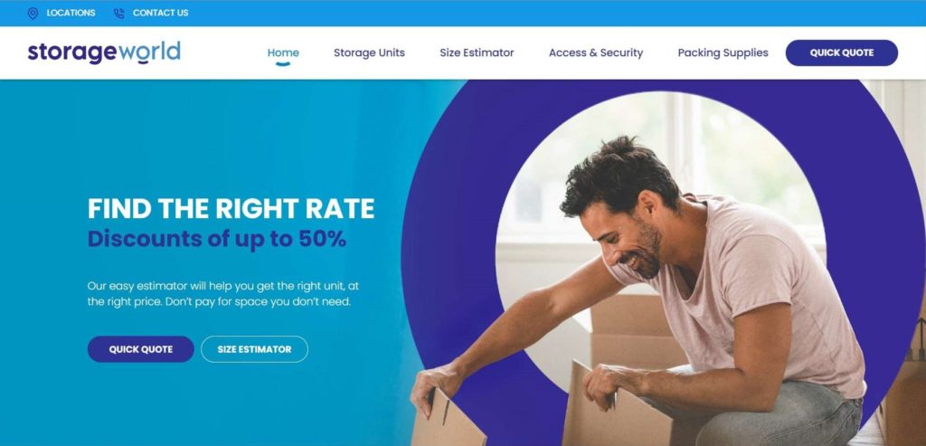 Storage World's Homepage