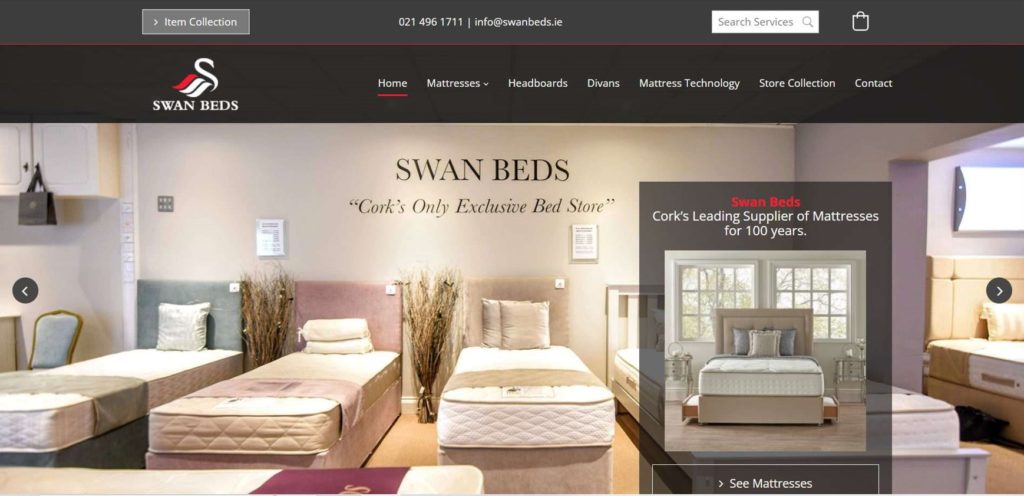 Swan Beds Homepage