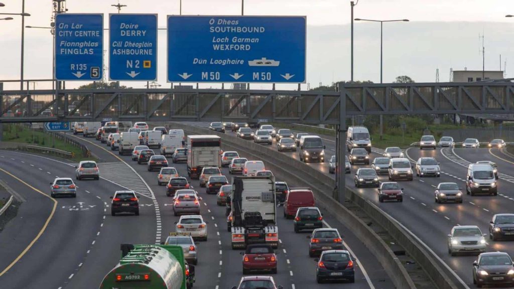 What are the toll fees around Ireland