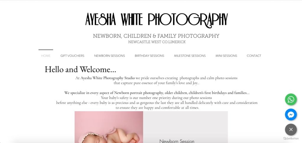 Ayesha White Photography's Homepage