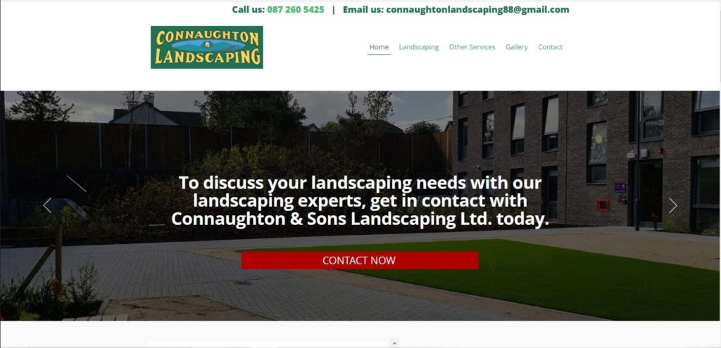 Connaughton Landscaping's Homepage