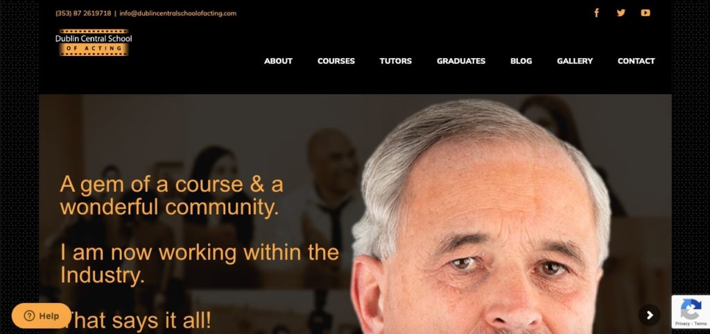 Dublin Central School of Acting's Homepage
