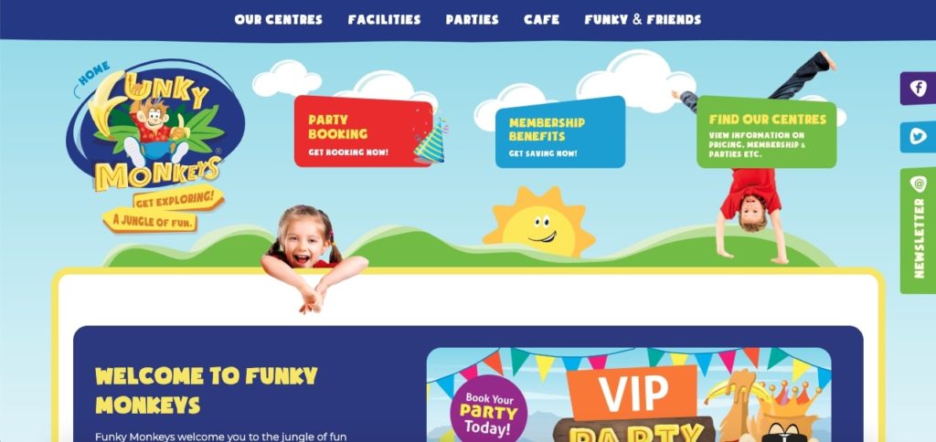 Funky Monkeys Homepage
