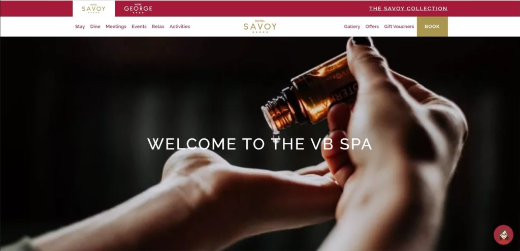 Hotel Savoy's Homepage