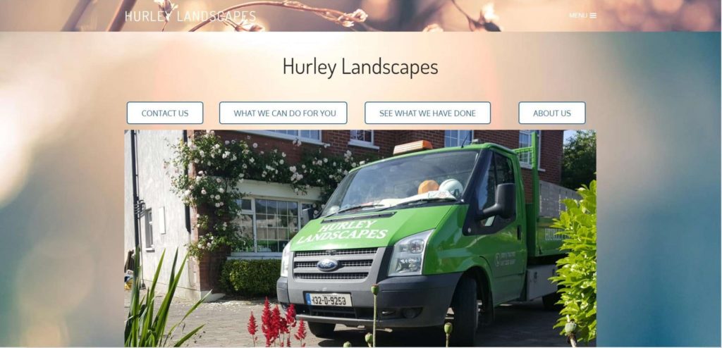 Hurley Landscapes Homepage