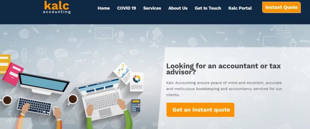 Kalc Accounting Homepage