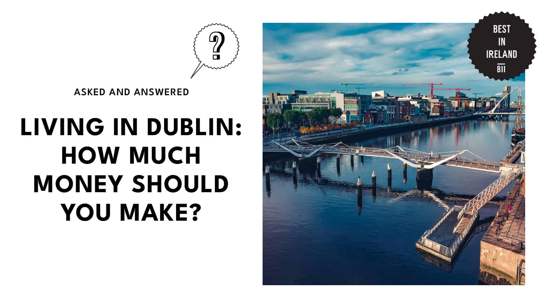 Living in Dublin
