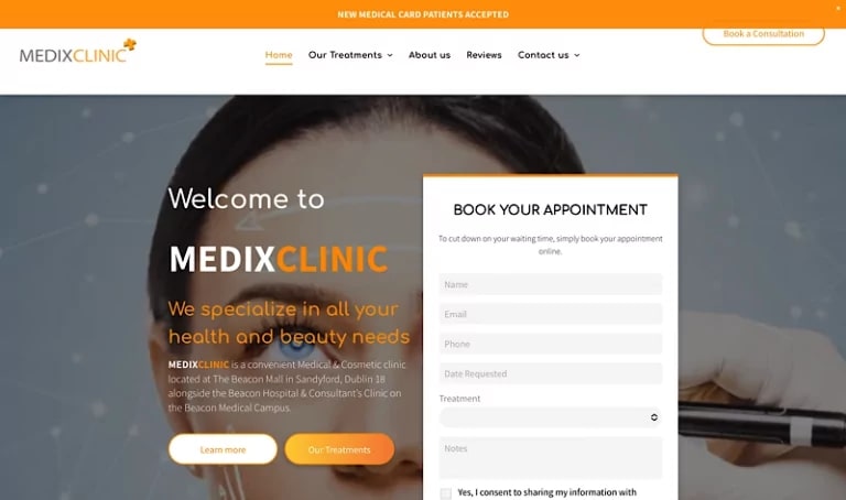 Medixclinic's Homepage