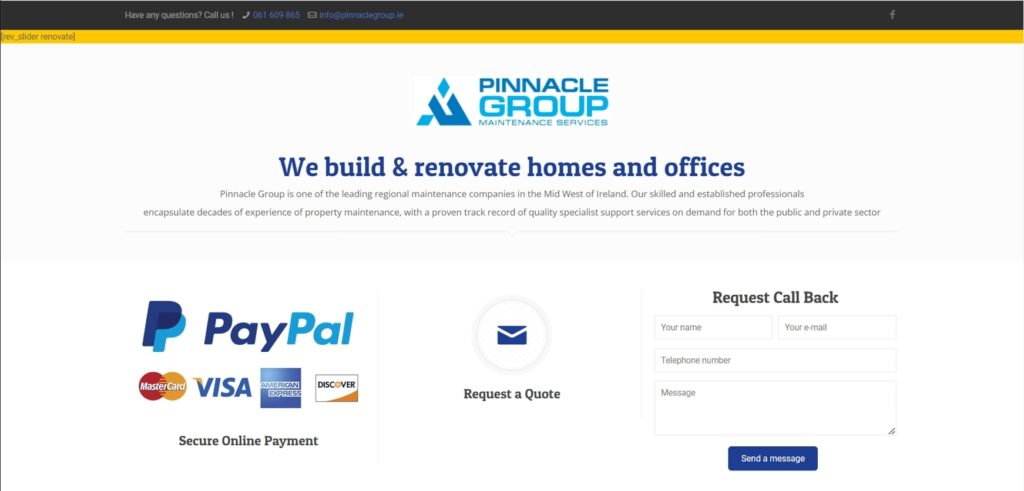 Pinnacle Group's Homepage