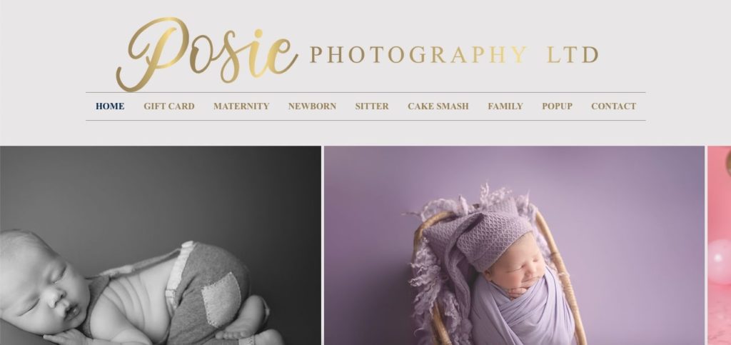 Posie Photography Studio's Homepage