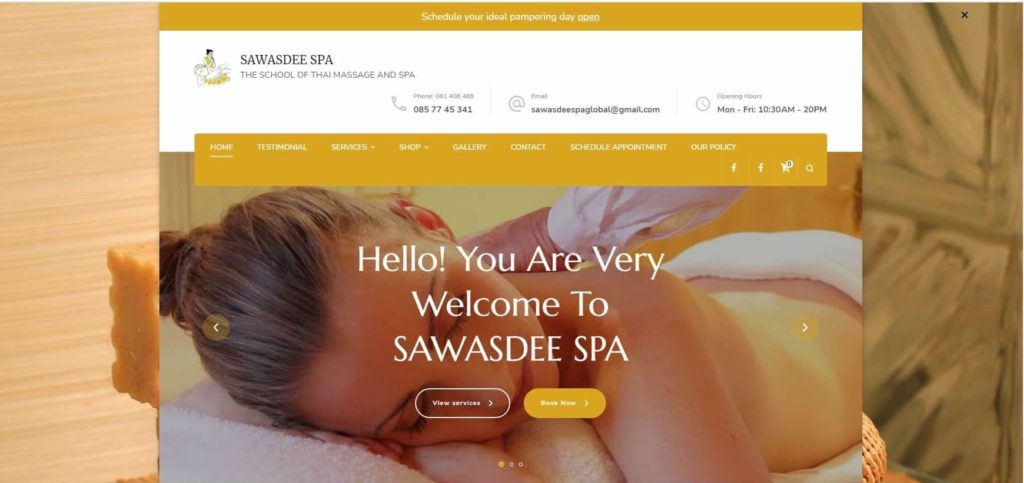 Sawasdee Spa 's Homepage