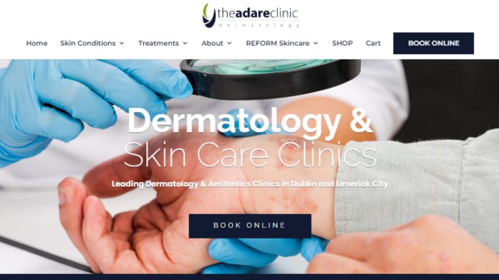 The Adare Clinic's Homepage