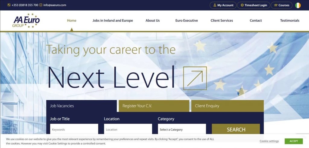 AA Euro Group's Homepage
