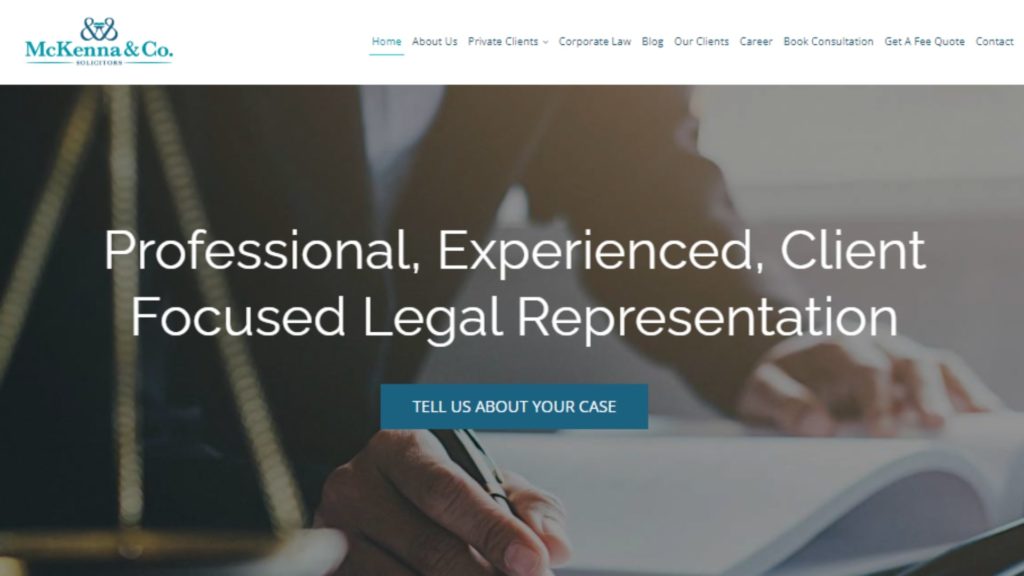 McKenna & Co. Solicitors Homepage