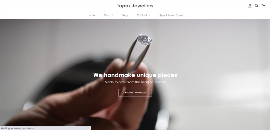 Topaz Jewellers Homepage