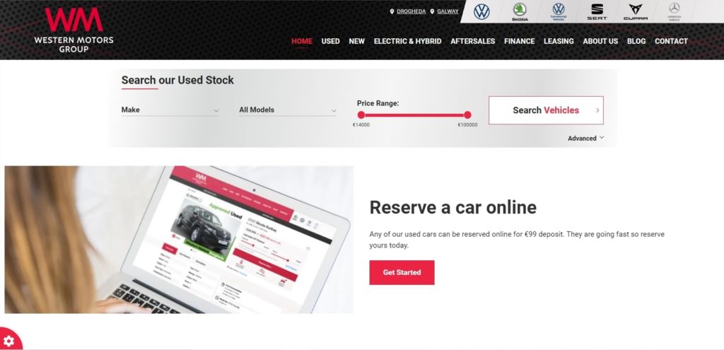 Western Motors Homepage