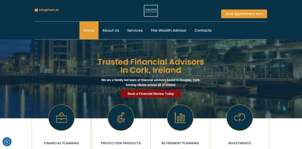 Halpin Wealth Management homepage