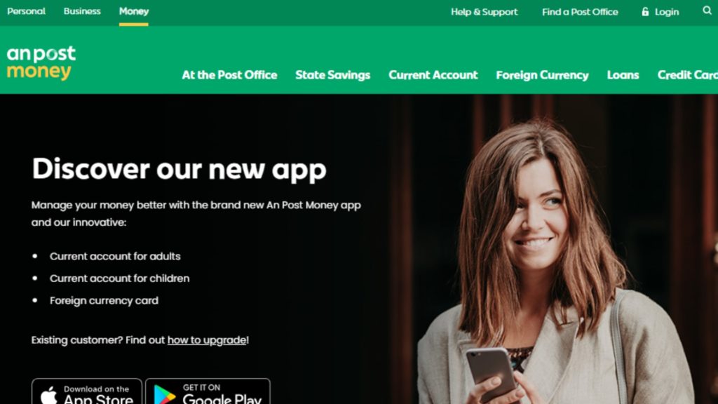 An Post Money's Homepage