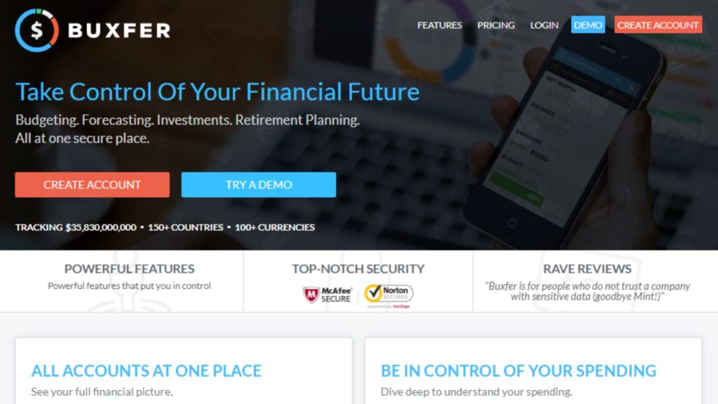 Buxfer's Homepage