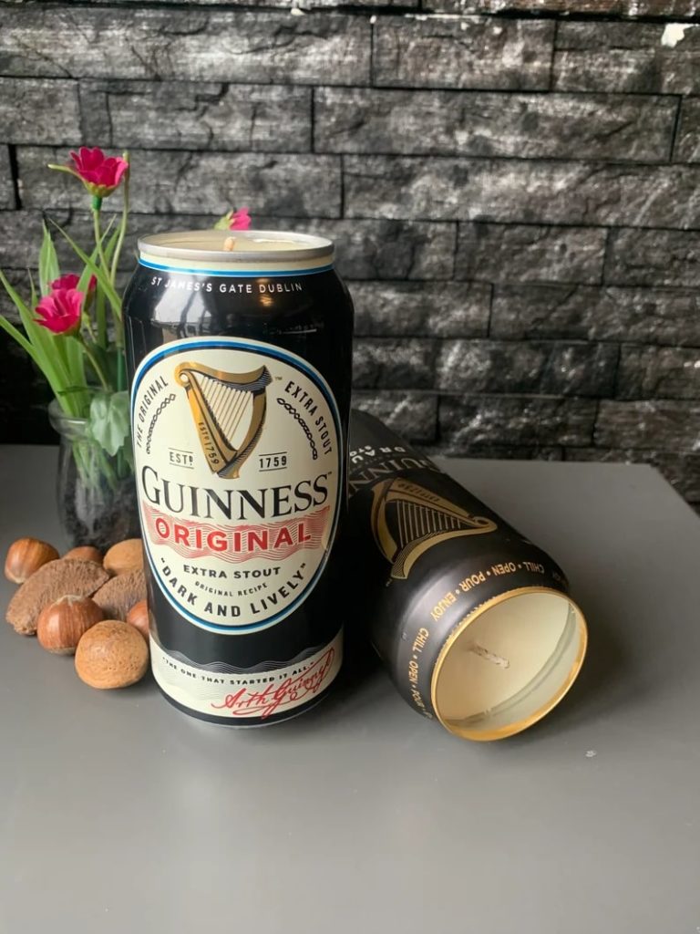 Hand-Poured Guinness Candle