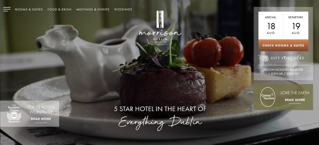 The Morrison Hotel's Homepage