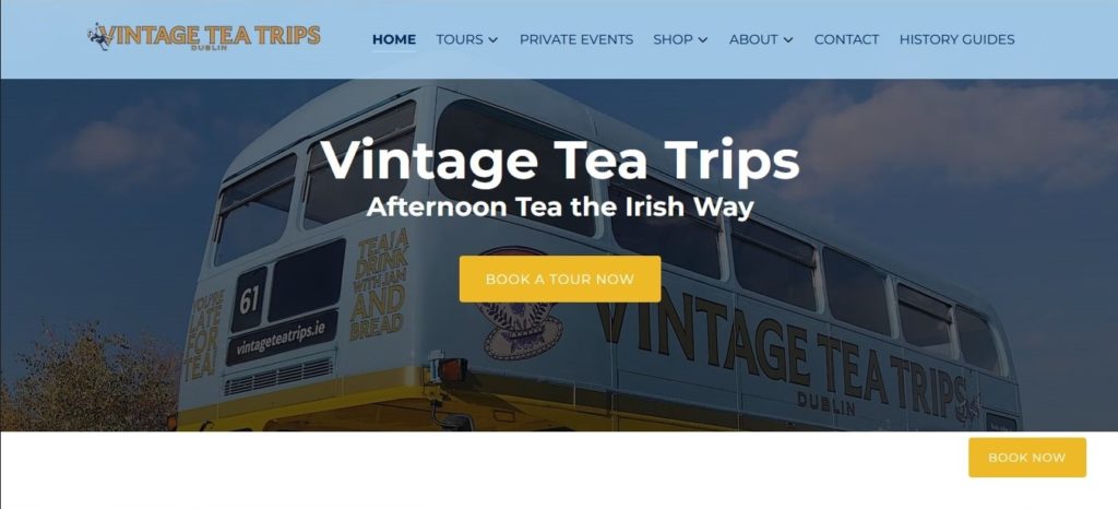 Vintage Tea Tour's Homepage