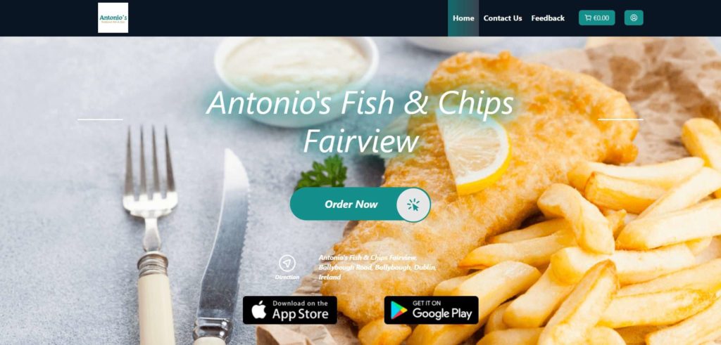 Antonio's Fish & Chips Homepage