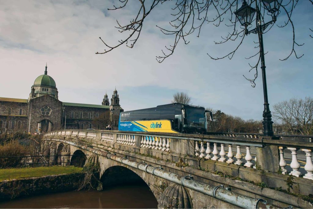 How to travel within Ireland to reach Galway by Bus
