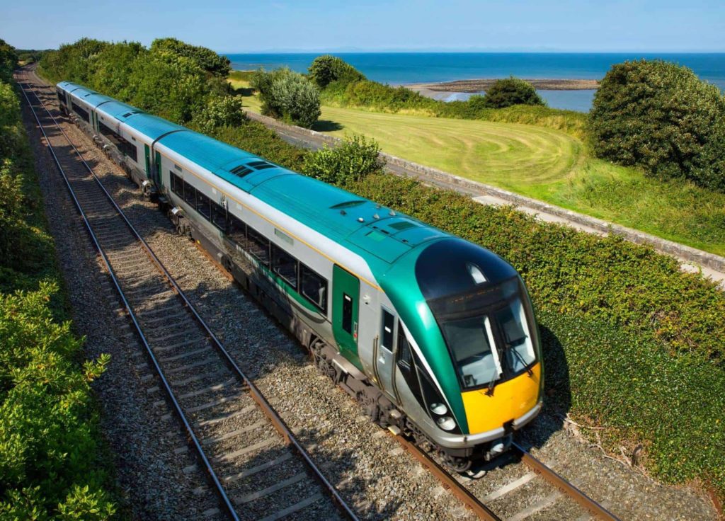 How to travel within Ireland to reach Galway by Train