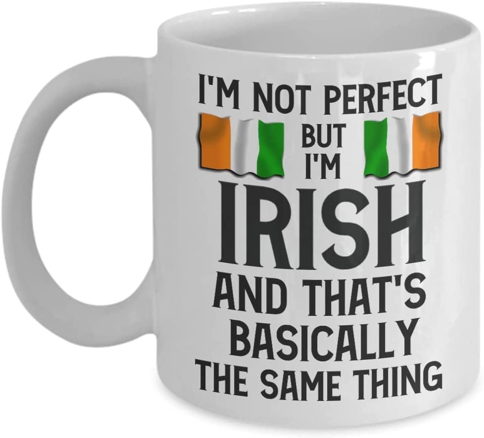 “I'm Not Perfect but I'm Irish” Coffee Mug