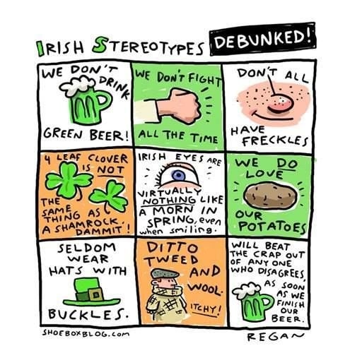 Misconceptions and Exaggerations of the Irish Temper Stereotype