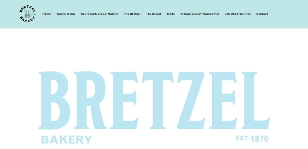 The Bretzel Bakery & Cafe's Homepage