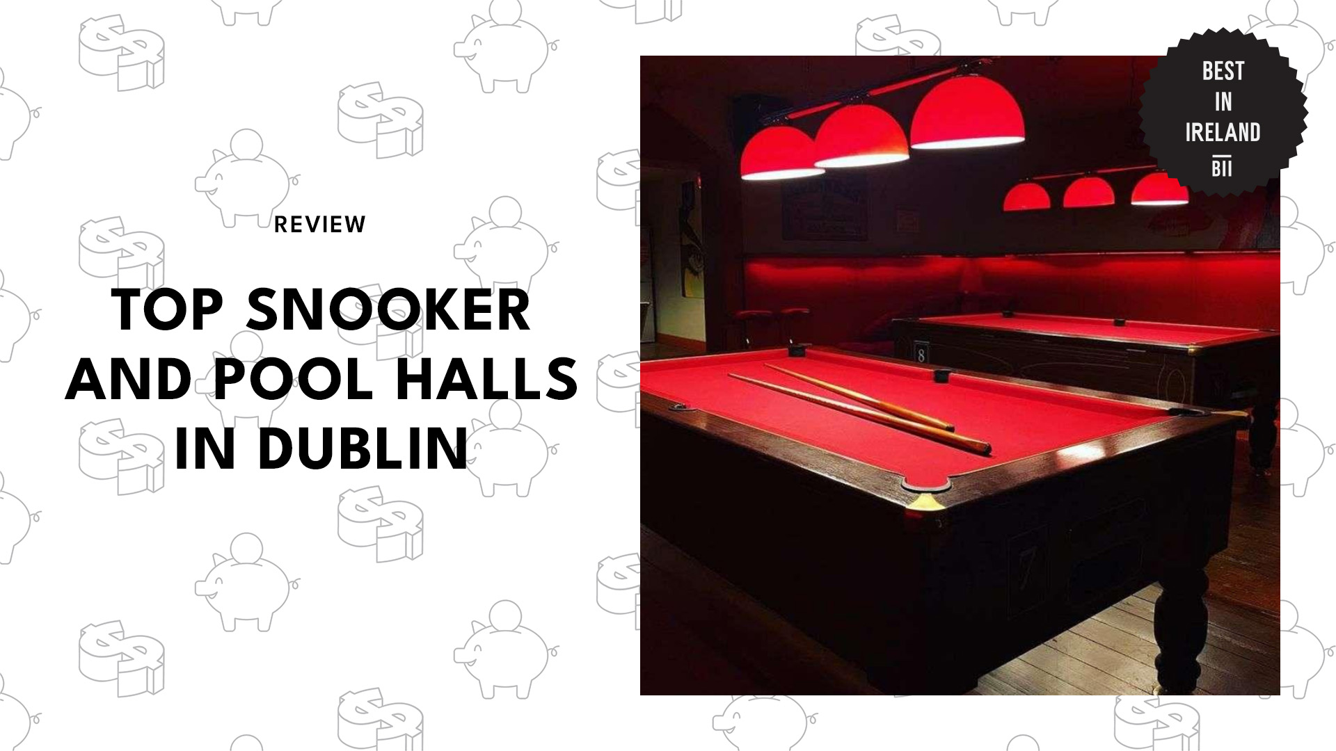 Top Snooker And Pool Halls Dublin