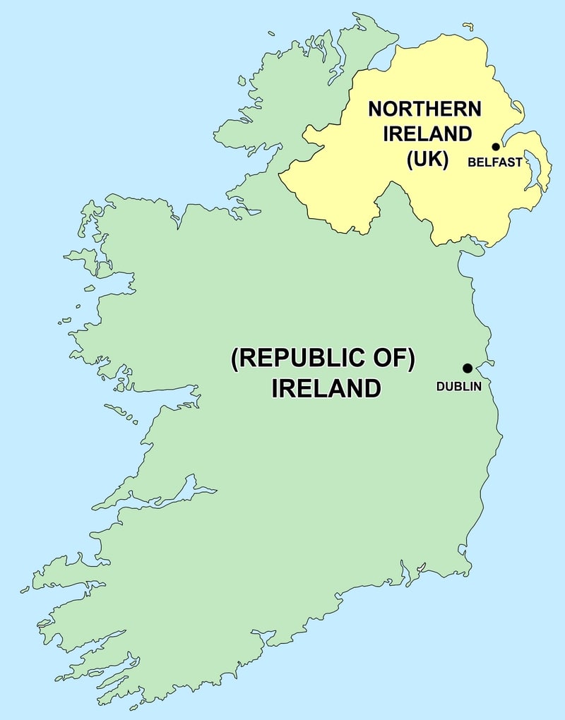 Avoid Overlooking the Difference Between Ireland and Northern Ireland
