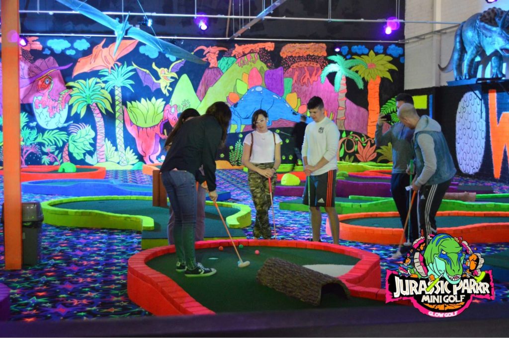 Embark on a Prehistoric Adventure at Jurassic Parrr Mini Golf