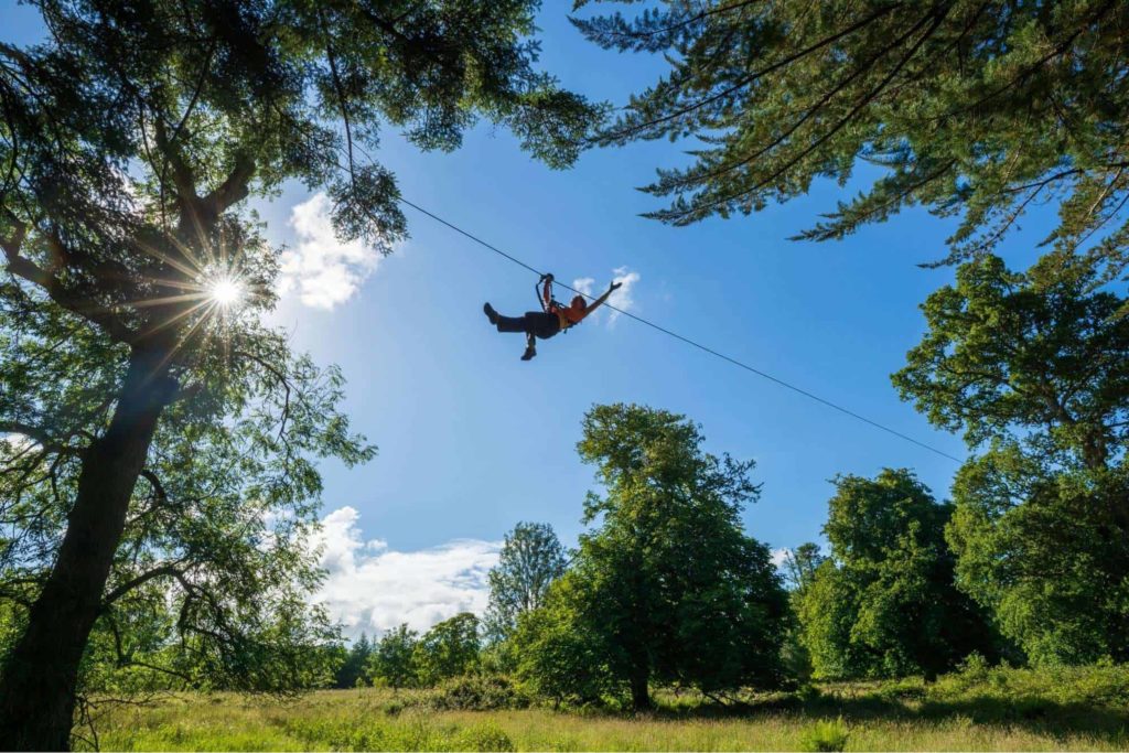 Feel the Adrenaline Rush While Ziplining at Farran Park