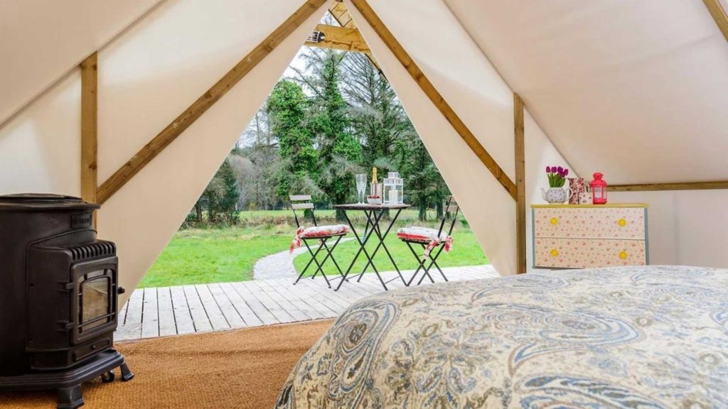 Glamping at the Grove