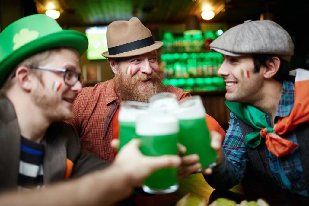 In Irish pubs, buying rounds is customary and refusal is impolite
