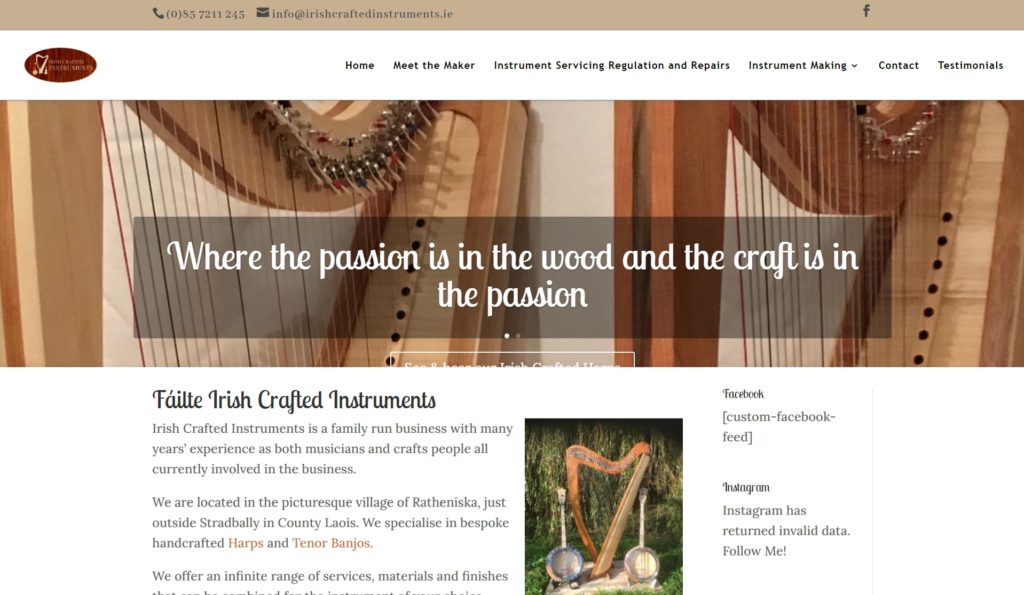 Irish Crafted Instruments