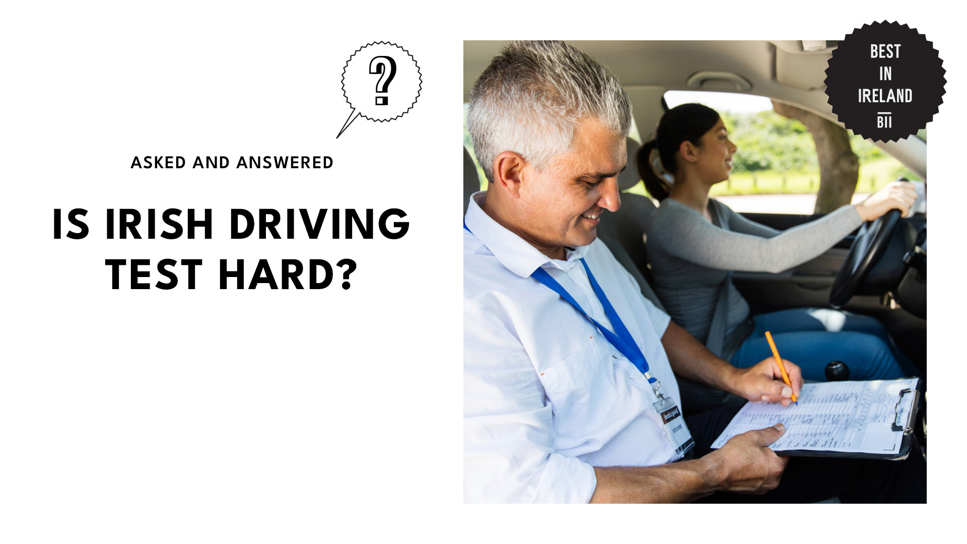 Is Irish Driving Test Hard