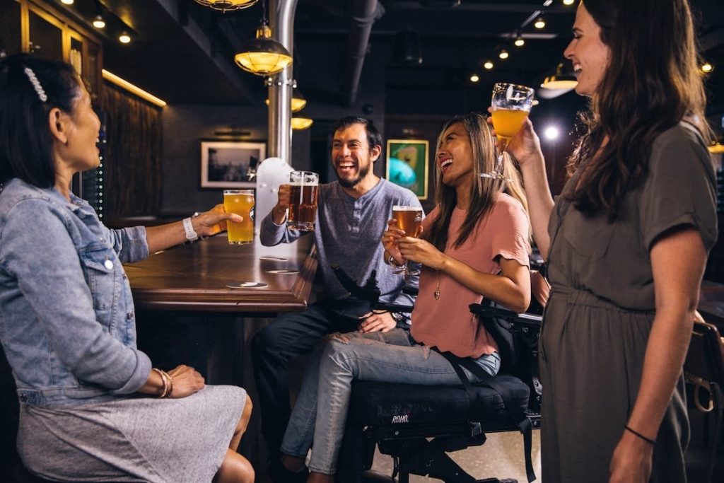 The craic in Irish pubs means having fun and good conversation