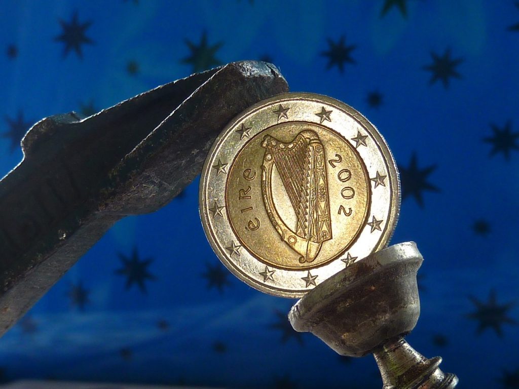 The harp is a symbol of both Ireland and Guinness